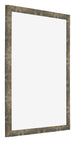 Bilderrahmen 35x45cm Blau Gold Meliert MDF Bologna Vorne Schrag | Yourdecoration.at