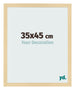 Bilderrahmen 35x45cm Buche Dekor MDF Bologna Vorne Messe | Yourdecoration.at