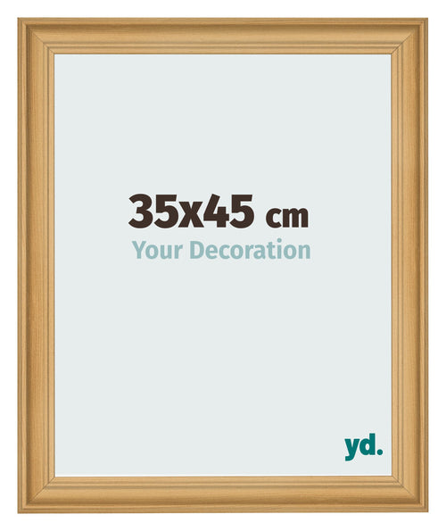Bilderrahmen 35x45cm Kiefer Gemasert MDF Lazio Vorne Messe | Yourdecoration.at