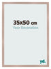 Bilderrahmen 35x50 cm Altrosa MDF Bologna Vorne Messe | Yourdecoration.at