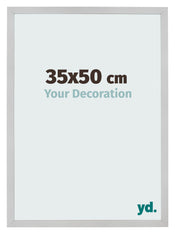 Bilderrahmen 35x50cm Edelstahl MDF Bologna Vorne Messe | Yourdecoration.at