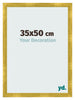 Bilderrahmen 35x50cm Gold Vintage MDF Pisa Vorne Messe | Yourdecoration.at