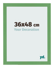 Bilderrahmen 36x48 cm Grun MDF Bologna Vorne Messe | Yourdecoration.at