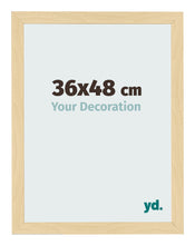 Bilderrahmen 36x48cm Buche Dekor MDF Bologna Vorne Messe | Yourdecoration.at