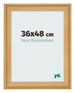 Bilderrahmen 36x48cm Kiefer Gemasert MDF Lazio Vorne Messe | Yourdecoration.at