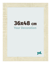 Bilderrahmen 36x48cm Sonoma Eiche MDF Pisa Vorne Messe | Yourdecoration.at