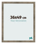 Bilderrahmen 36x49 cm Metall Vintage MDF Bologna Vorne Messe | Yourdecoration.at