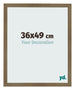 Bilderrahmen 36x49cm Bronze Dekor MDF Bologna Vorne Messe | Yourdecoration.at