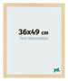 Bilderrahmen 36x49cm Buche Dekor MDF Bologna Vorne Messe | Yourdecoration.at