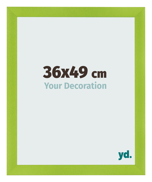 Bilderrahmen 36x49cm Grün MDF Pisa Vorne Messe | Yourdecoration.at