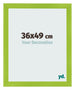 Bilderrahmen 36x49cm Grün MDF Pisa Vorne Messe | Yourdecoration.at