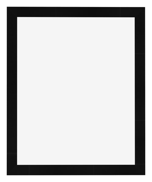 Bilderrahmen 36x49cm Schwarz Silber Poliert MDF Pisa Vorne | Yourdecoration.at