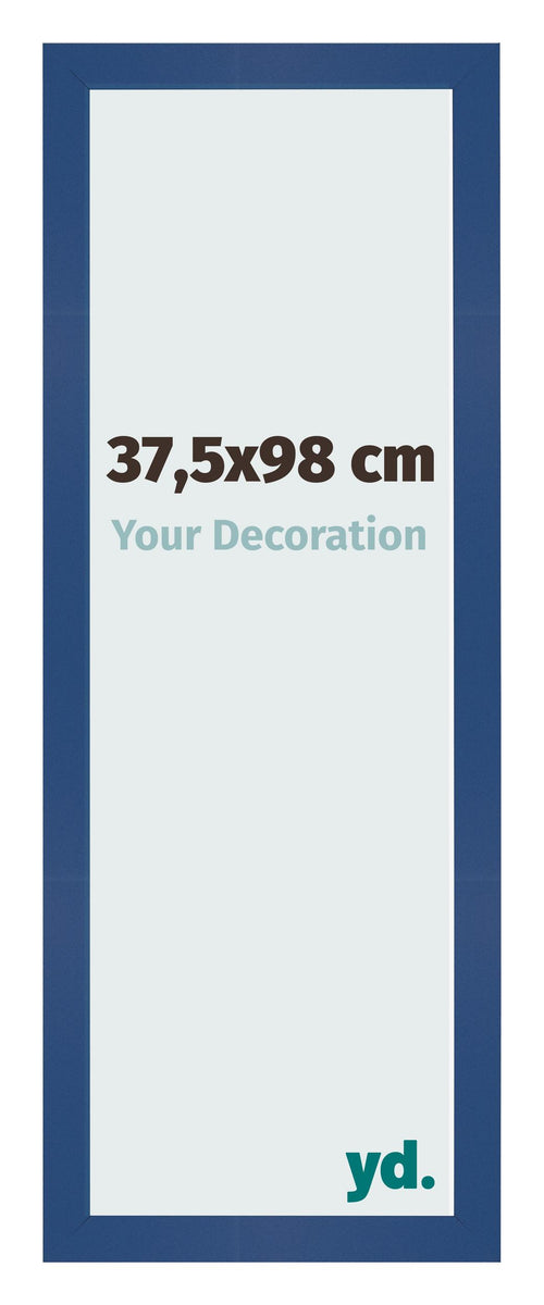Bilderrahmen 37 5x98 cm Dunkelblau MDF Bologna Vorne Messe | Yourdecoration.at