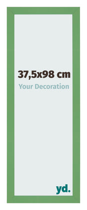 Bilderrahmen 37 5x98 cm Grun MDF Bologna Vorne Messe | Yourdecoration.at