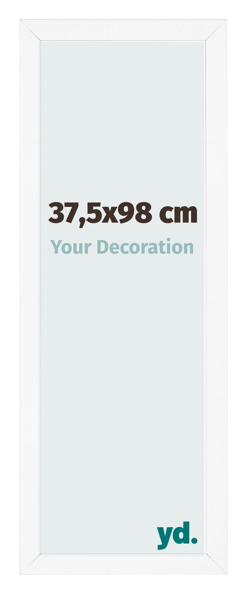 Bilderrahmen 37 5x98 cm Weiss Matt MDF Bologna Vorne Messe | Yourdecoration.at