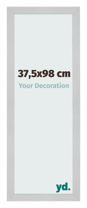 Bilderrahmen 37 5x98cm Edelstahl MDF Bologna Vorne Messe | Yourdecoration.at