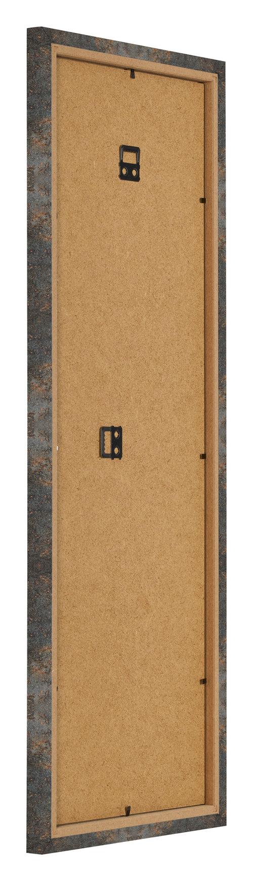 Bilderrahmen 37 5x98cm Oxidiertes Metall MDF Bologna Ruckseite Schrag | Yourdecoration.at