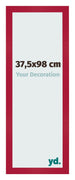 Bilderrahmen 37 5x98cm Rot MDF Bologna Vorne Messe | Yourdecoration.at