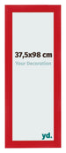 Bilderrahmen 37 5x98cm Rot MDF Pisa Vorne Messe | Yourdecoration.at