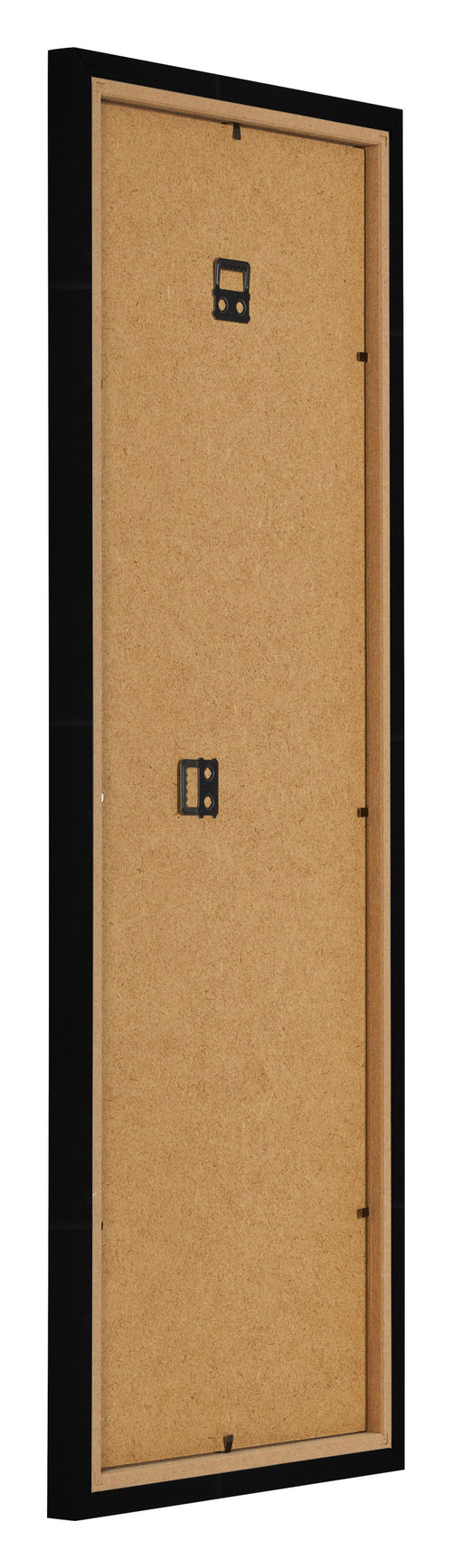 Bilderrahmen 37 5x98cm Schwarz Hochglanz MDF Bologna Ruckseite Schrag | Yourdecoration.at