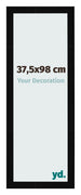 Bilderrahmen 37 5x98cm Schwarz Hochglanz MDF Bologna Vorne Messe | Yourdecoration.at