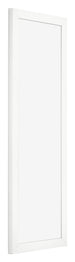 Bilderrahmen 37 5x98cm Weiss Hochglanz MDF Bologna Vorne Schrag | Yourdecoration.at