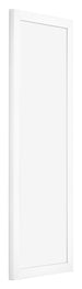 Bilderrahmen 37 5x98cm Weiss Matt MDF Bologna Vorne Schrag | Yourdecoration.at