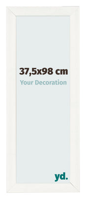 Bilderrahmen 37 5x98cm Weiß Vintage MDF Pisa Vorne Messe | Yourdecoration.at