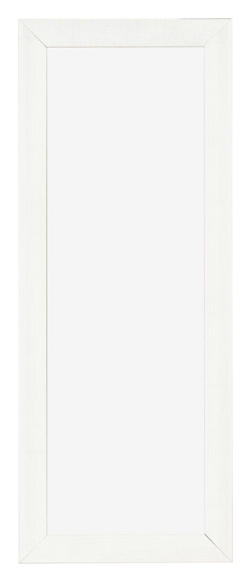 Bilderrahmen 37 5x98cm Weiß Vintage MDF Pisa Vorne | Yourdecoration.at