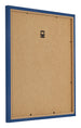 Bilderrahmen 40x40cm Dunkelblau MDF Bologna Ruckseite Schrag | Yourdecoration.at