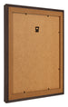 Bilderrahmen 40x40cm Eiche Dunkel MDF Lazio Ruckseite Schrag | Yourdecoration.at
