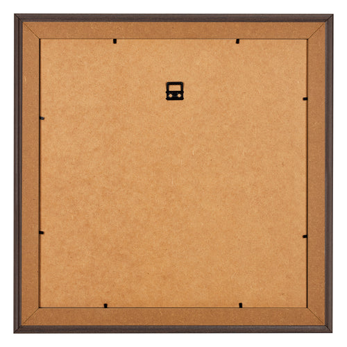 Bilderrahmen 40x40cm Eiche Dunkel MDF Lazio Ruckseite | Yourdecoration.at