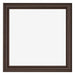 Bilderrahmen 40x40cm Eiche Dunkel MDF Lazio Vorne | Yourdecoration.at