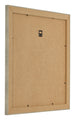 Bilderrahmen 40x40cm Gold Vintage MDF Pisa Ruckseite Schrag | Yourdecoration.at