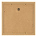 Bilderrahmen 40x40cm Gold Vintage MDF Pisa Ruckseite | Yourdecoration.at