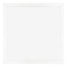Bilderrahmen 40x40cm Weiss Matt MDF Bologna Vorne | Yourdecoration.at