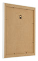 Bilderrahmen 40x40cm Weiß Vintage MDF Pisa Ruckseite Schrag | Yourdecoration.at