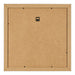 Bilderrahmen 40x40cm Weiß Vintage MDF Pisa Ruckseite | Yourdecoration.at