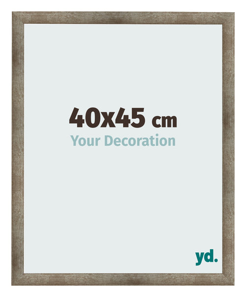 Bilderrahmen 40x45 cm Metall Vintage MDF Bologna Vorne Messe | Yourdecoration.at