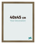 Bilderrahmen 40x45cm Bronze Dekor MDF Bologna Vorne Messe | Yourdecoration.at