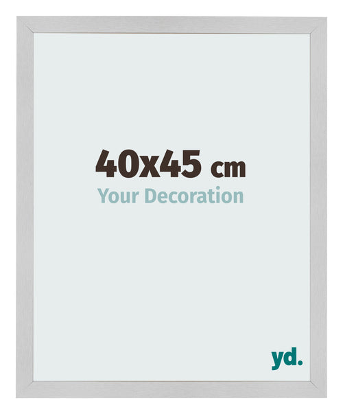 Bilderrahmen 40x45cm Edelstahl MDF Bologna Vorne Messe | Yourdecoration.at