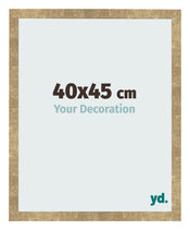 Bilderrahmen 40x45cm Gold Antik MDF Bologna Vorne Messe | Yourdecoration.at
