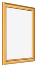 Bilderrahmen 40x45cm Gold Matt MDF Lazio Vorne Schrag | Yourdecoration.at