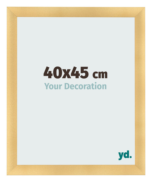 Bilderrahmen 40x45cm Gold Vintage MDF Pisa Vorne Messe | Yourdecoration.at