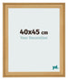 Bilderrahmen 40x45cm Kiefer Gemasert MDF Lazio Vorne Messe | Yourdecoration.at