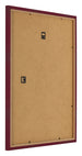 Bilderrahmen 40x45cm Weinrot Gewischt MDF Bologna Ruckseite Schrag | Yourdecoration.at