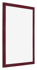 Bilderrahmen 40x45cm Weinrot Gewischt MDF Bologna Vorne Schrag | Yourdecoration.at