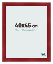 Bilderrahmen 40x45cm Weinrot Gewischt MDF Pisa Vorne Messe | Yourdecoration.at