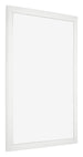 Bilderrahmen 40x45cm Weiss Hochglanz MDF Bologna Vorne Schrag | Yourdecoration.at