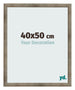 Bilderrahmen 40x50 cm Metall Vintage MDF Bologna Vorne Messe | Yourdecoration.at